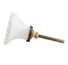 Spoon Knife Fork Pattern Ceramic Cabinet Knobs