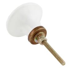 Spoon Knife Fork Pattern Ceramic Cabinet Knobs