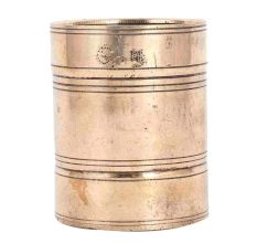 Mid-CenturyÂ Brass Measuring Cup