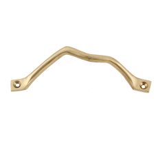 Golden Brass Crooked Cabinet Door Handle