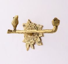 Brass Bird Towel Rack Paper Towel Holder