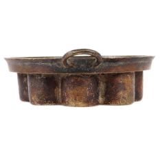 Brass South Indian Cooking Vessel With Handles
