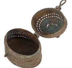 Brass Small Jali Cut Trinkle Or Jewellery Box