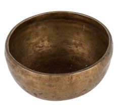 Old Deep Brass Bowl Or Utensile