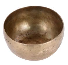 Extra Large Brass Bowl Hammered Design