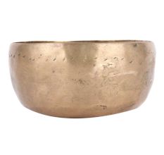 Extra Large Brass Bowl Hammered Design