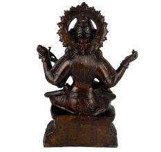 Maa Sarawati Idol Or Statue In Antique Finish