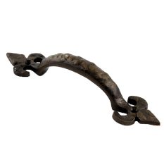 Antique Fleur De Lis Big Metal Cabinet Handles