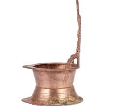 Brass Gajalakshmi Kamakshmi Oil Lamp Diya