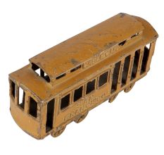 Brass Cable Car Toy Showpiece