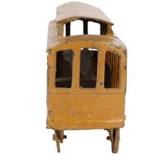Brass Cable Car Toy Showpiece