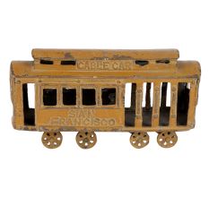 Brass Cable Car Toy Showpiece
