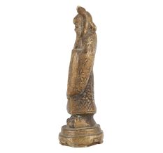 Brass Statue Of Shou Lou God of Longevity