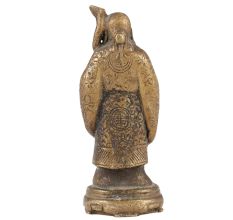 Brass Statue Of Shou Lou God of Longevity