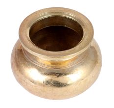 Golden Brass Round Shape Lota Or Water Pot