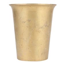 Plain Brass Water Drinking Glass