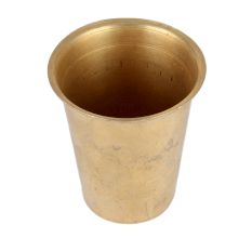 Plain Brass Water Drinking Glass