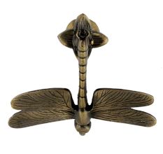 Antique Dragonfly Iron Door Knocker