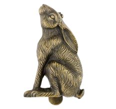 Antique Sitting Rabbit Iron Door Knocker
