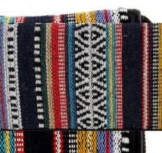 Woven Multicolored Clutch Purse