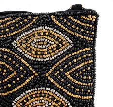 Vintage Black And Golden Evening Bag