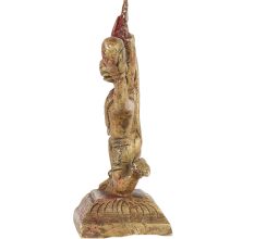 Brass Hanuman Statue With Gada