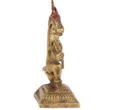Brass Hanuman Statue With Gada