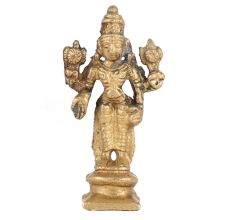 Brass Supreme God Vishnu Statue