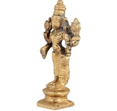 Brass Supreme God Vishnu Statue