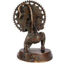 Brass Lord Hanuman Statue In Namaskara Pose