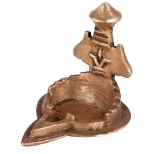 Brass Abstract Ganesha Idol Diya