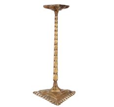 Brass Oil Diya Triangular Light Stand