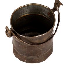 Brass Bucket For Flower Storage