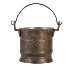 Brass Bucket For Flower Storage