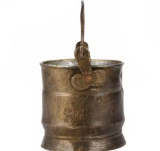 Brass Bucket For Flower Storage
