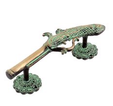 Brass Decorative Right Side Gun Shaped Door Handle