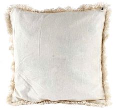Blue And White Striped Cotton Cushion Cover