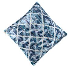 Blue Woven Cotton Handloom Cushion Covers