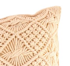 Macrame Party Stuff Knitted Cushion Cover