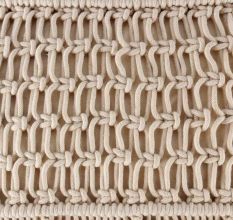 Designer Cotton Macrame Cushion Cover