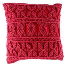 Hand-woven Macrame Cushion Cover