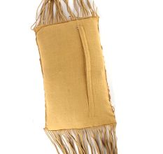 Beige Macrame Pillow cover With Fringes