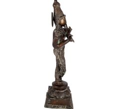 Brass Krishna Statue With Four Arms