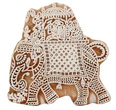 Set Of 1 Piece New Wooden Printing Block