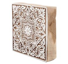 Set Of 1 Piece New Wooden Printing Block