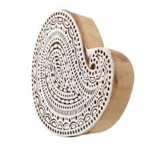 Set Of 1 Piece New Wooden Printing Block