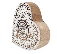 Set Of 1 Piece New Wooden Printing Block
