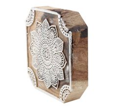Set Of 1 Piece New Wooden Printing Block