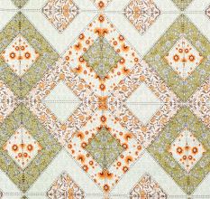 Green Jaipuri Print 1 Double Bedsheet With 2 Pillow Covers
