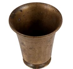 Old Brass Flowers Vase Planter